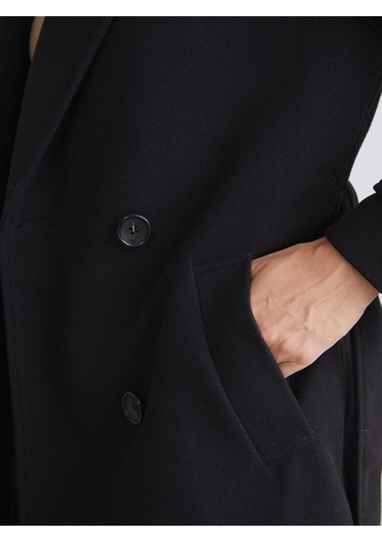 Yeni Sezon Ceket Yaka Oversize Kadın Kaşe Kaban modelleri
