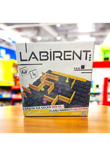 Labirent Oyun Seti Planlı Hareket Becerisini Geliştirir