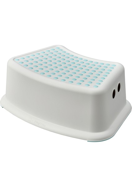 Çocuk Basamağı, Beyaz-Turkuaz, 37X13 cm