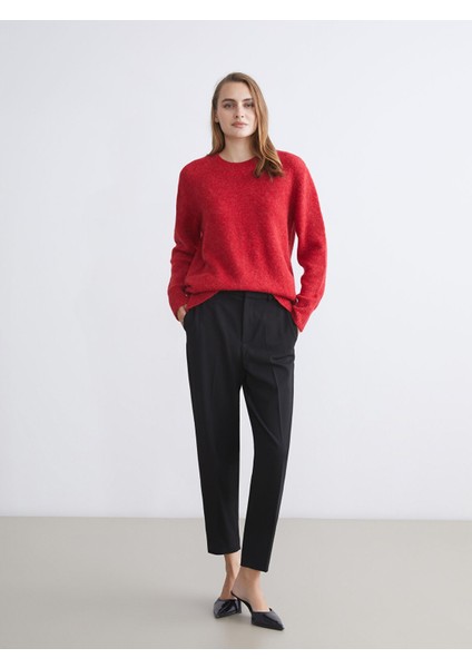 Yeni Sezon Bisiklet Yaka Kadın Triko Kazak fiyatları