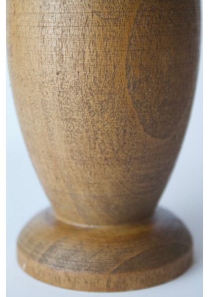 Dekoratif Ahşap Vazo Seti - 3'lü - Masif Gürgen - Ceviz & Iroko Renk Seçenekli indirimleri