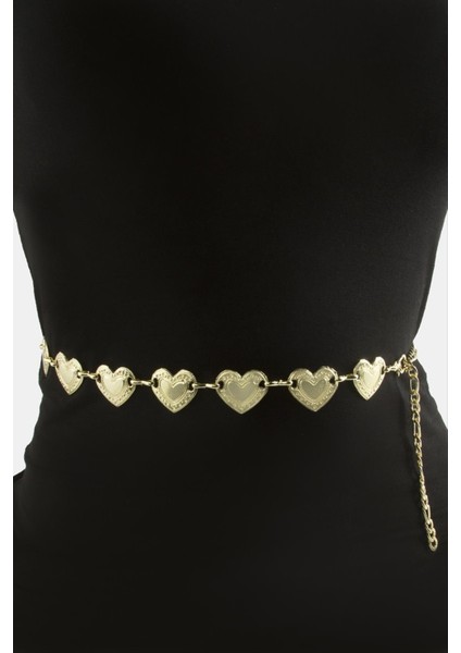 Kalp Metal Zincir Kemer