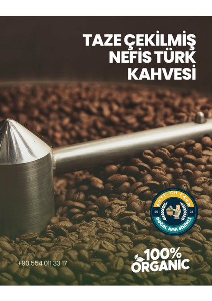 Taze Çekilmiş Türk Kahvesi