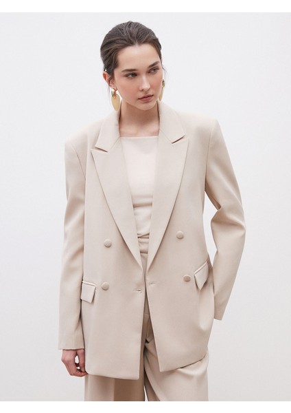 Yeni Sezon Krep Kadın Blazer Ceket fırsatları