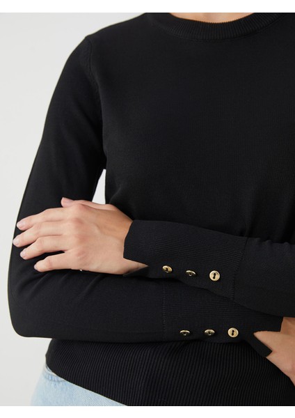 Yeni Sezon Bisiklet Yaka Kadın Triko Kazak modelleri