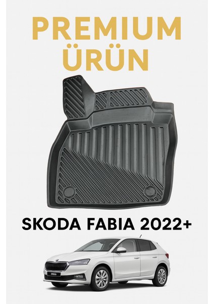 Skoda Fabia 2022+ Uyumlu 3D Oto Paspas Premium fiyatları