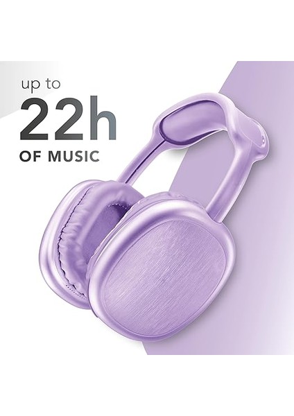 Music Sound 2 Maxi Bluetooth Kulak Üstü Kulaklık Mor