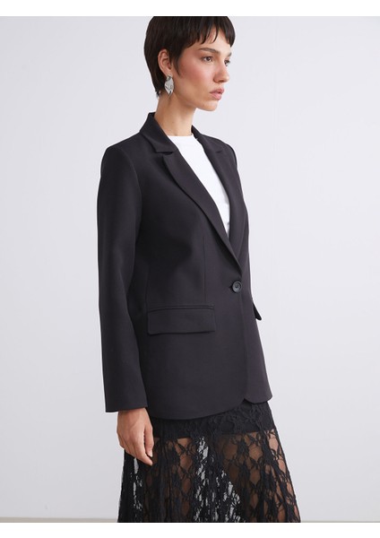 Yeni Sezon Krep Kadın Blazer Ceket