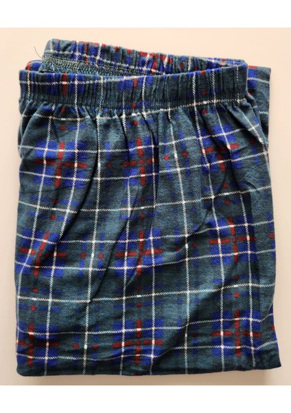Süet Battal Beden Düğmeli Anne Pijama Takımı modelleri