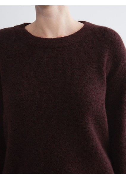 Yeni Sezon Bisiklet Yaka Kadın Triko Kazak modelleri