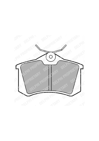 Arka Balata Fluence-Megane II-III-P207-P308-P307-PARTNER-BERLINGO-C2-C3-C4-CROSSLAND- Bora-Passat 97 Golf Iv-V-Polo 87X52.9X17