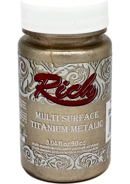 Multi Surface Titanium Metalik Boya 90 Cc. 2526 Şampanya