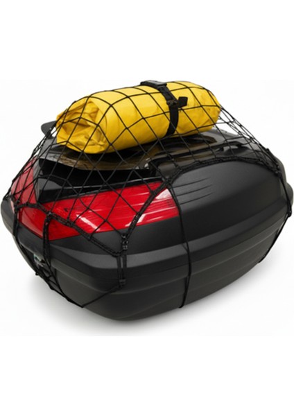 WG50 Sırt Dayamalı Premium Metal Bagajlı Çanta (Siyah) + Bilyalı Kilit (25X1000 Mm) Hediyeli