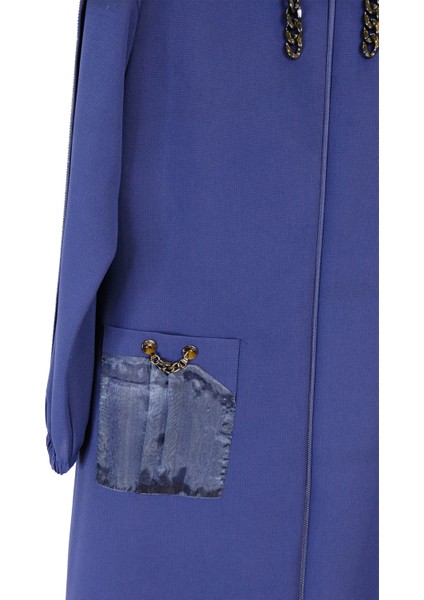 5008 Sarmoda Ferace Kol Taşlı modelleri