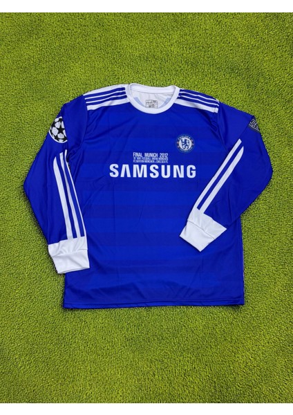 Nostaljik 2012 Final München Chelsea Uzun Kollu Fernando Torres Forması fiyatları