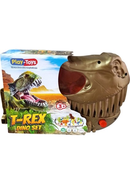 Play Toys T-Rex Dinozor Seti 1147-GOLD