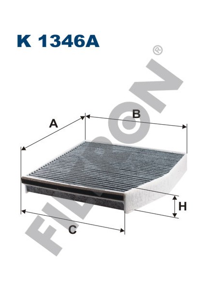Polen Fıltresı Mercedes X156 W176 W246 C117 Karbonlu