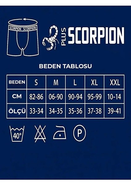 Erkekler Için %95 Pamuk %5 Elastan Likralı Beyaz Boxer – 6’lı Özel Kutu modelleri