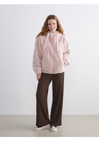 Yeni Sezon Kapüşonlu Kadın Kürk Kaban fiyatları