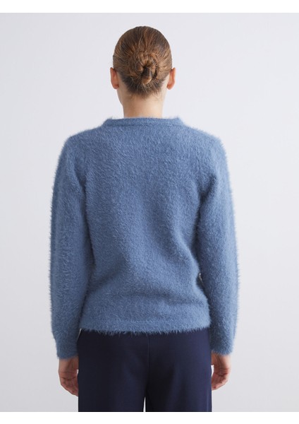 Yeni Sezon Bisiklet Yaka Kadın Triko Hırka indirimleri