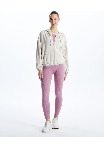 Yeni Sezon Kapüşonlu Oversize Kadın Kalın Fermuarlı Sweatshirt fiyatları