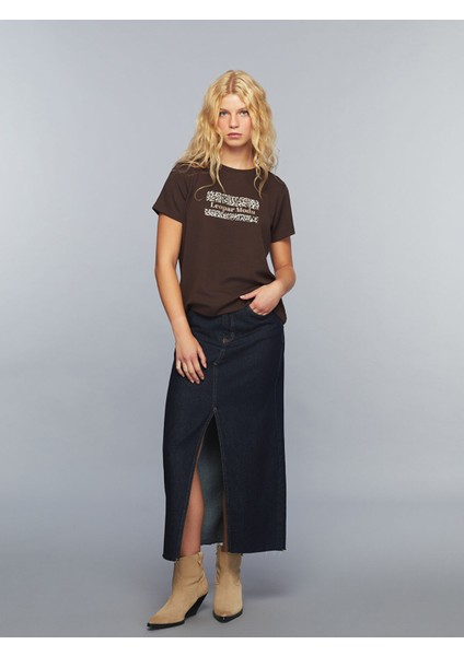 Yeni Sezon Bisiklet Yaka Leopar Baskılı Kadın Tişört fiyatları