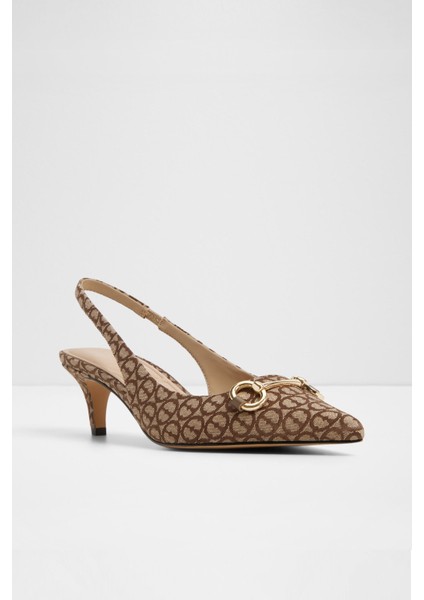 Finnea Ayakkabı Orta Boy Topuklu - Kahverengi fırsatları