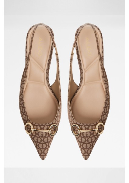 Finnea Ayakkabı Orta Boy Topuklu - Kahverengi