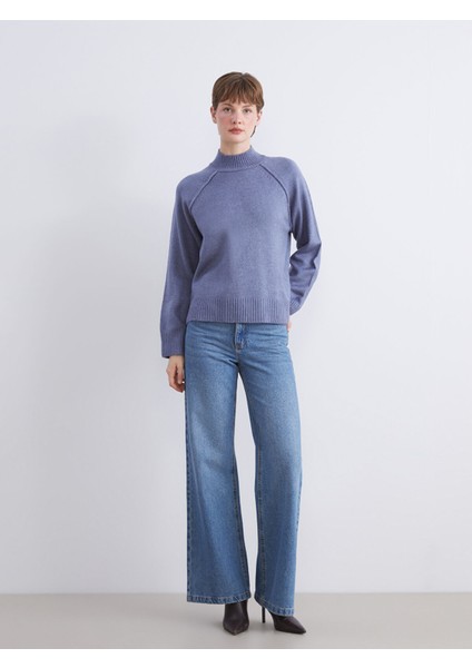 Yeni Sezon Yarım Balıkçı Yaka Kadın Triko Kazak fiyatları