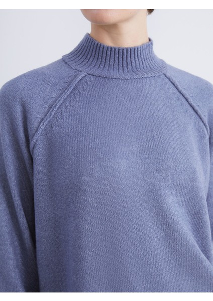 Yeni Sezon Yarım Balıkçı Yaka Kadın Triko Kazak modelleri