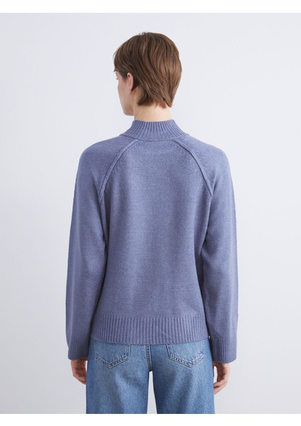 Yeni Sezon Yarım Balıkçı Yaka Kadın Triko Kazak fırsatları