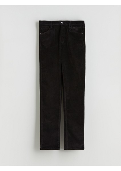 Yeni Sezon Dar Fit Kadife Kadın Pantolon indirimleri