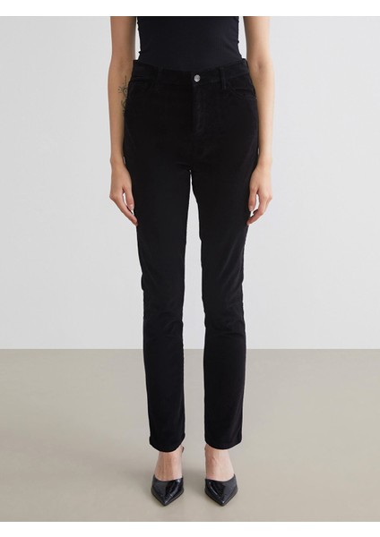 Yeni Sezon Dar Fit Kadife Kadın Pantolon fiyatları