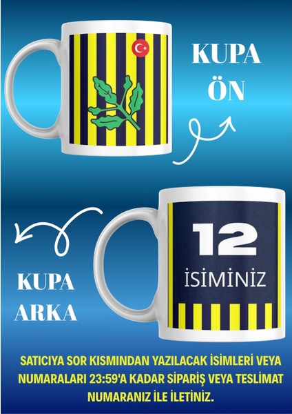 Fenrebahçe Isme Özel Kupa