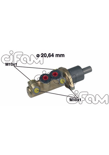 Ana Merkez R19 I-Iı-Mgn I 96-03 Clıo 90-98 P106 91-96 -Toledo 91-99 -Polo 81-94 20.64MM