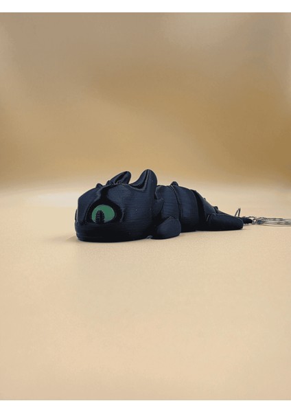 Ejderhanı Nasıl Eğitirsin Siyah Night Fury Toothless / Verslab Print fırsatları