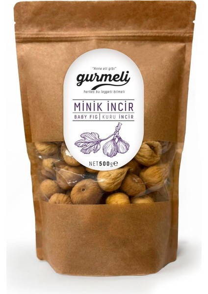 Ahsaf Minik Kuru Incir 500 gr