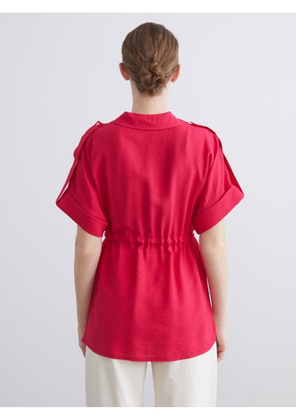 Yeni Sezon Armürlü Oversize Kadın Gömlek fırsatları