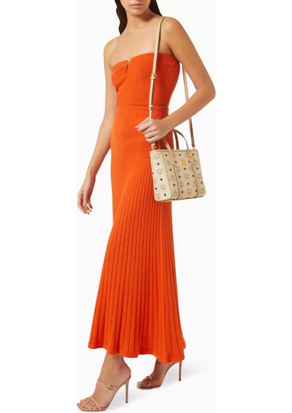 Mini Toni Tote Çanta, Nappa Deri & Kanvas Shopper fiyatları