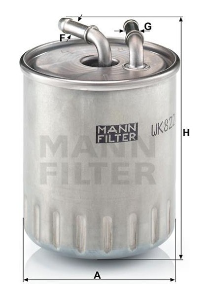 Yakıt Fıltresı Mercedes OM628 W211 W220 W163 W463