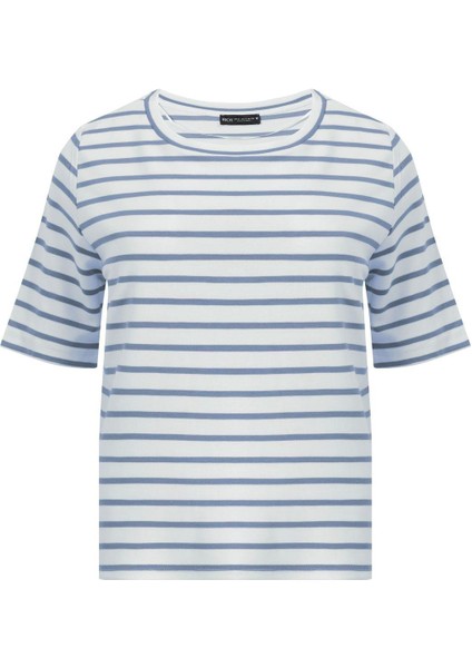 Kadın 3'lü Paket Bisiklet Yaka Kısa Kollu T-Shirt fırsatları