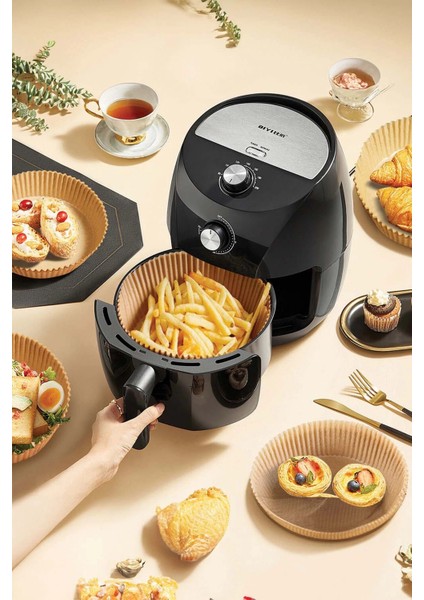 Airfryer Pişirme Kağıdı Yuvarlak 20CM 50 + 5 Adet (5 Adet Hediye) fırsatları