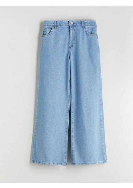 Yeni Sezon Wideleg Kadın Jean Pantolon