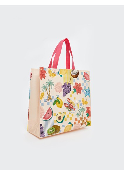 Yeni Sezon Baskılı Kadın Alışveriş Çantası fiyatları