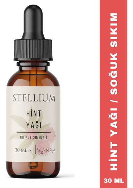 %100 Saf Hint Yağı 30 ml – Kaş, Kirpik ve Saç Bakımı Için Doğal Destek