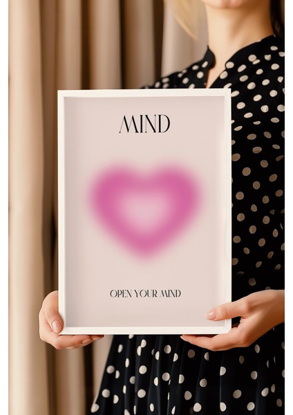 Aura Serisi Beyaz Çerçeveli Poster, Tablo NO:159 modelleri