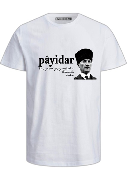 Payidar Baskılı Atatürk Pamuklu Çocuk T-Shirt