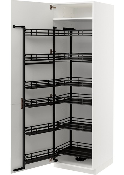 Kiler Dolabı, Rınghult Beyaz, 60X60X200 cm