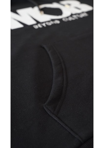 Basıc Oversıze Hoodie Sweatshirt Siyah fırsatları