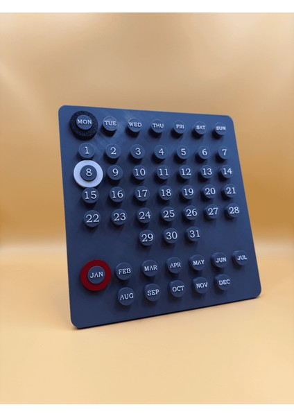 Masaüstü Circleday Calender Takvim /verslab Print fiyatları